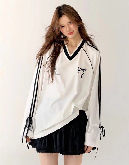 AutumnEase V-Neck Sweater