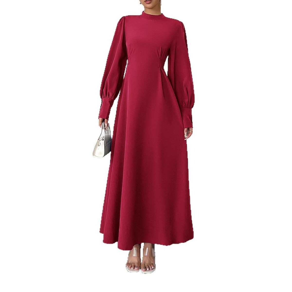 Calira High-Waist Holiday Dress