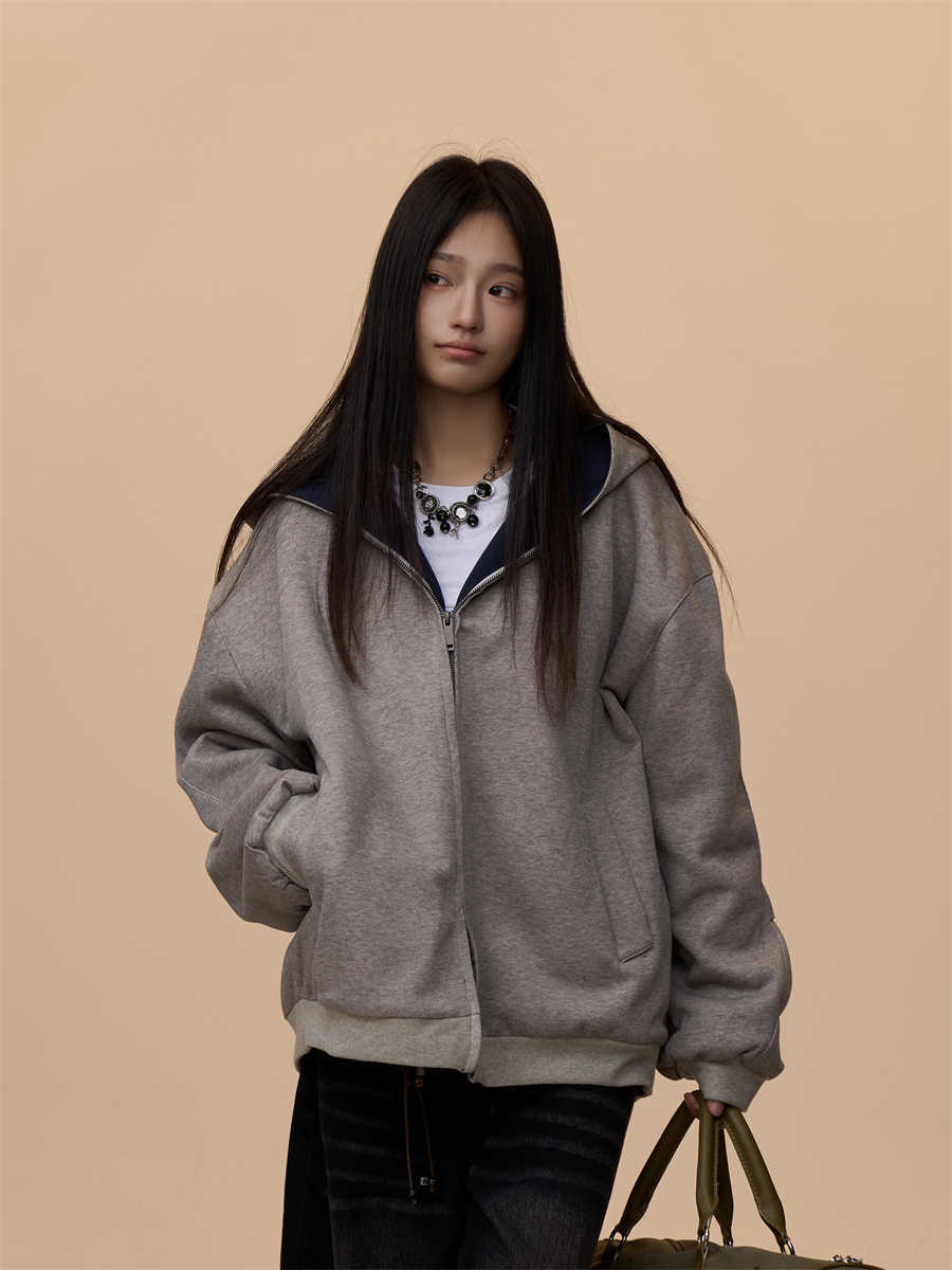 TwinZip Cozy Hooded Cardigan