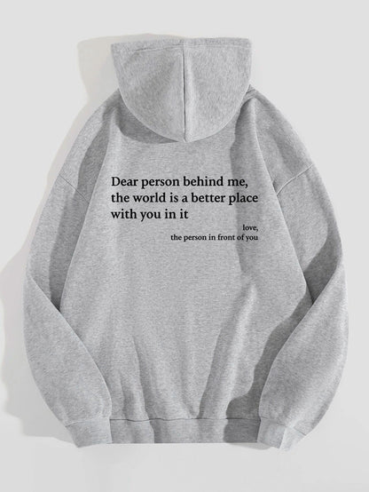 PlushScript Unisex Hoodie