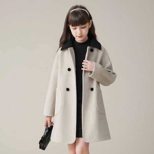 SaddleCharm™ Woolen Coat
