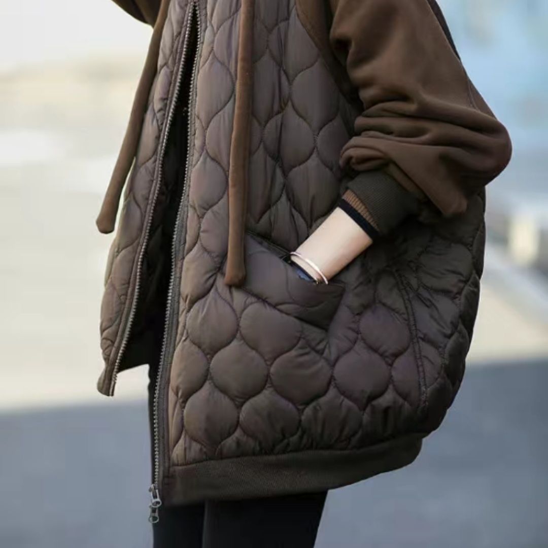 NordicStitch Padded Hooded Coat
