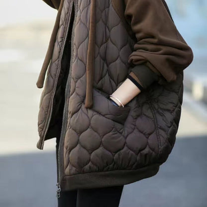 NordicStitch Padded Hooded Coat