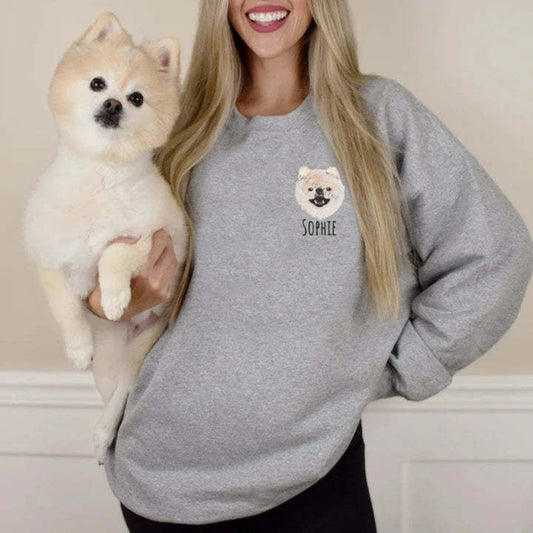 ArtistryStitch Embroidered Sweater