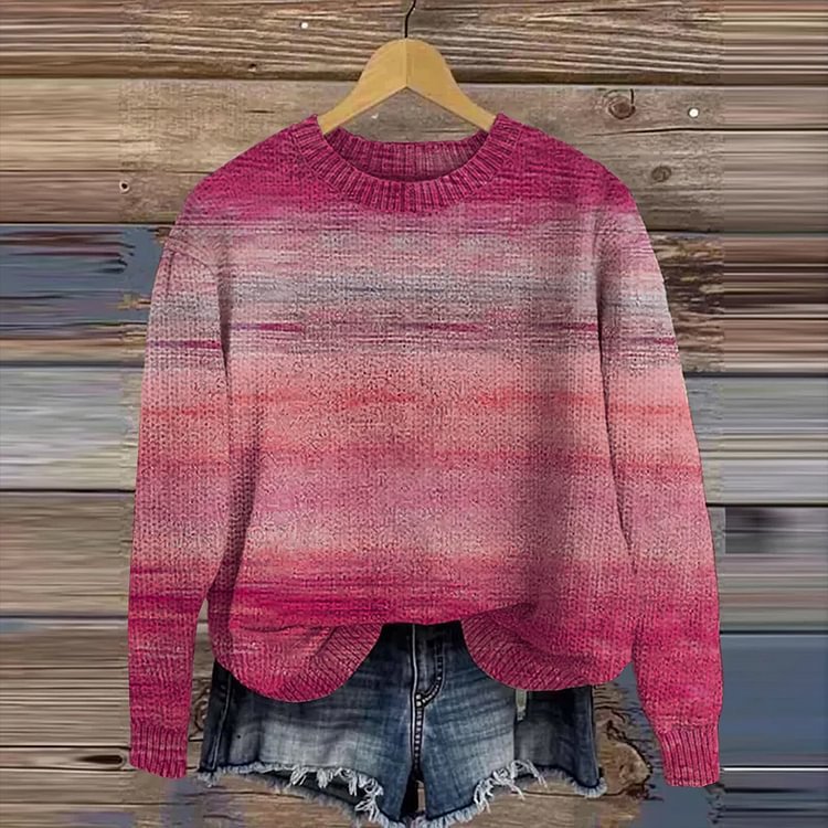 PrintEase Casual Knit