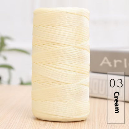Ice Silk Flat Ribbon Handmade