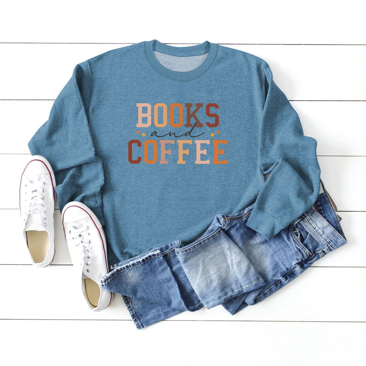 PrintAura™ Round Neck Sweater