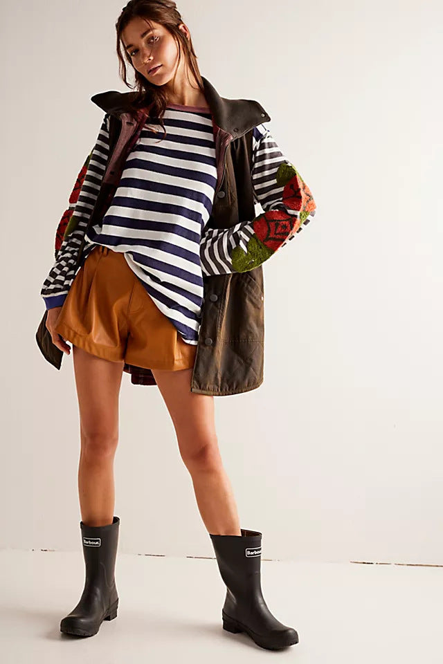 ThornBloom Embroidered Patchwork Sweater