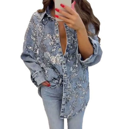 DenimGrace Plus Jacket
