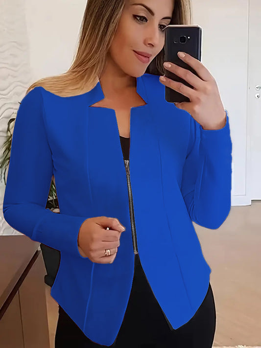 Zenvy Zip Suit Jacket