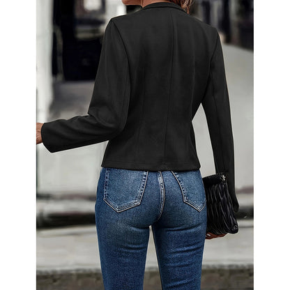 Suédelle Notch Blazer