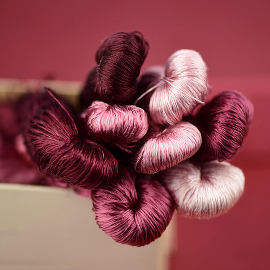 Silk Thread Large Embroidery Thread Red