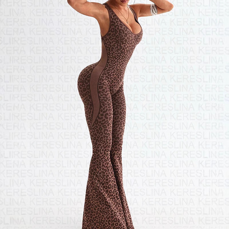 The Saffira Wild Halter Jumpsuit