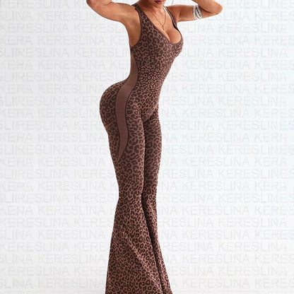 The Saffira Wild Halter Jumpsuit