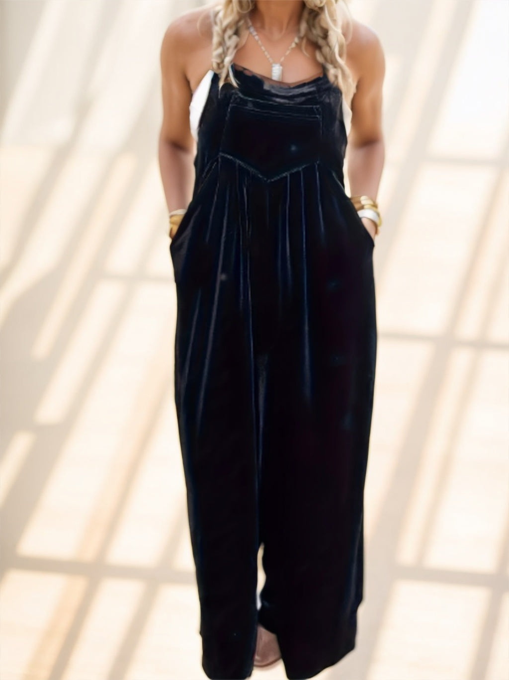VelvetEra Dusk Overalls