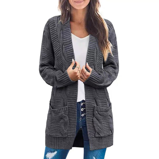 Brayla Twist Knit Coat