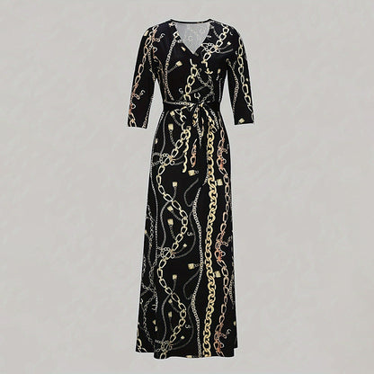 Veralune Grace Belted Maxi Dress