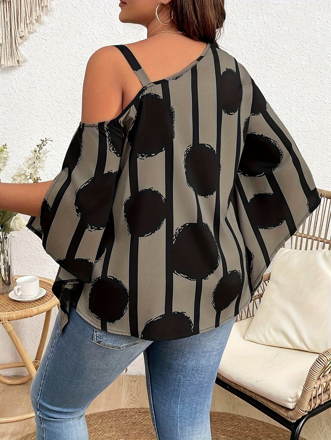 The LuxeCharm Chain Blouse