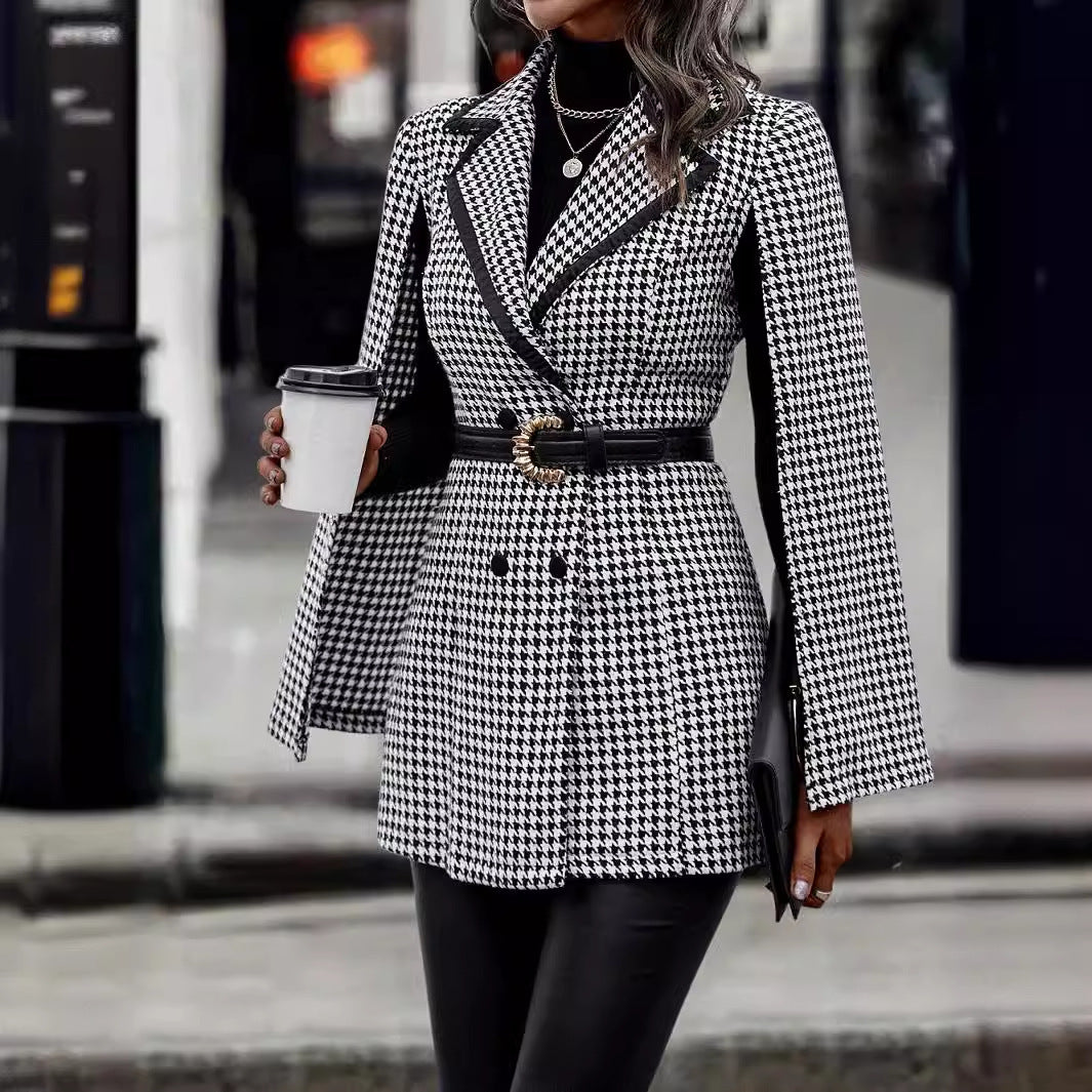 ElegaSplit Tailored Suit Jacket