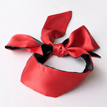 Simulation Silk Satin Satin Cloth Blindfold Stage Props