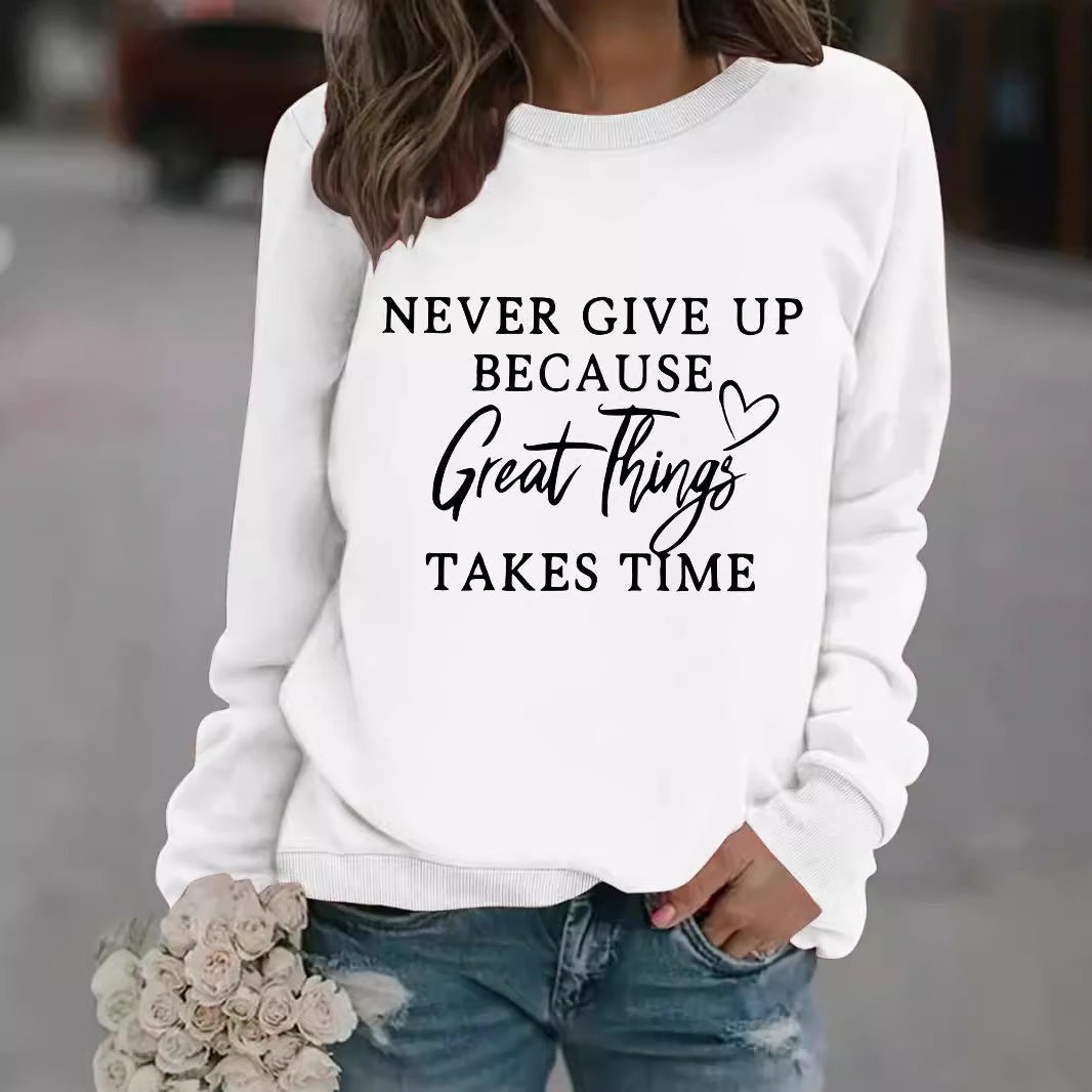 UrbanEase Printed Sweatshirt