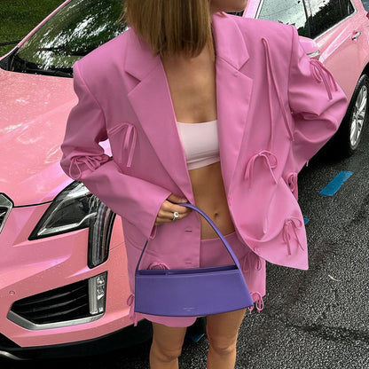 Serenya Bow Coat