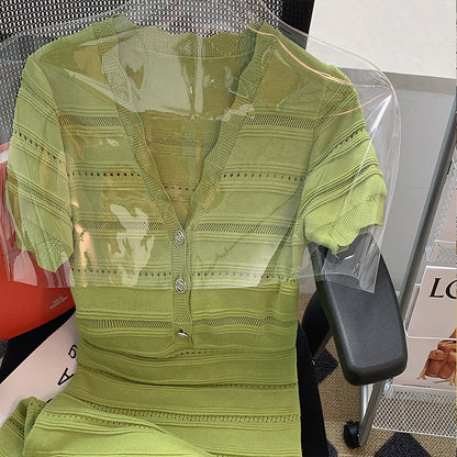Women's Summer Thin Ice Silk Dress