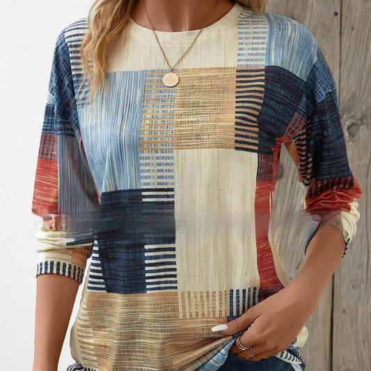 PrintAura Long Sleeve Top
