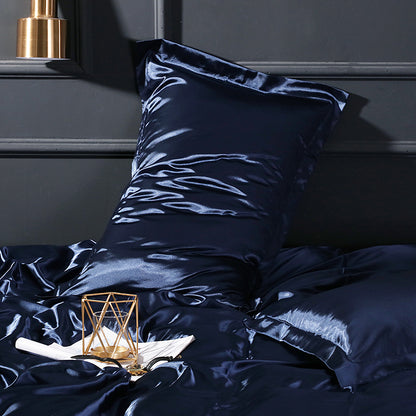 Solid color pillow cover