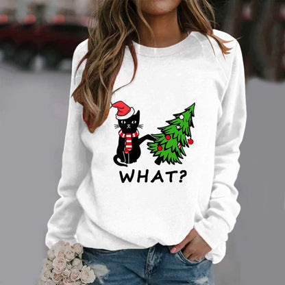 Meowy Christmas Tee
