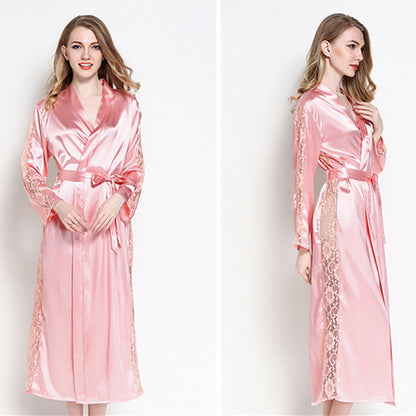 Artificial silk pajamas