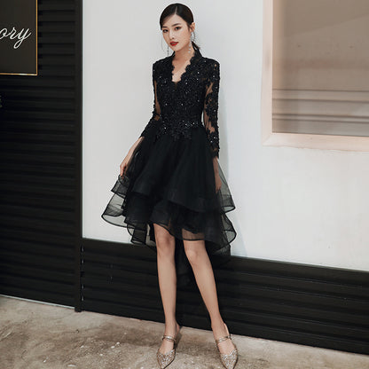 The Obsidian Fleur Gown