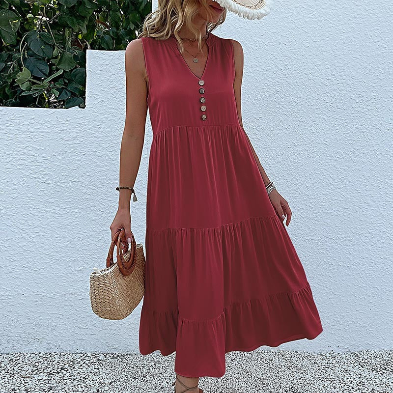 LumaFlow Vest Dress