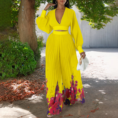ÉlanVibe Chiffon Flair Set