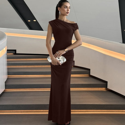 Celestia Cutout Pleated Dress