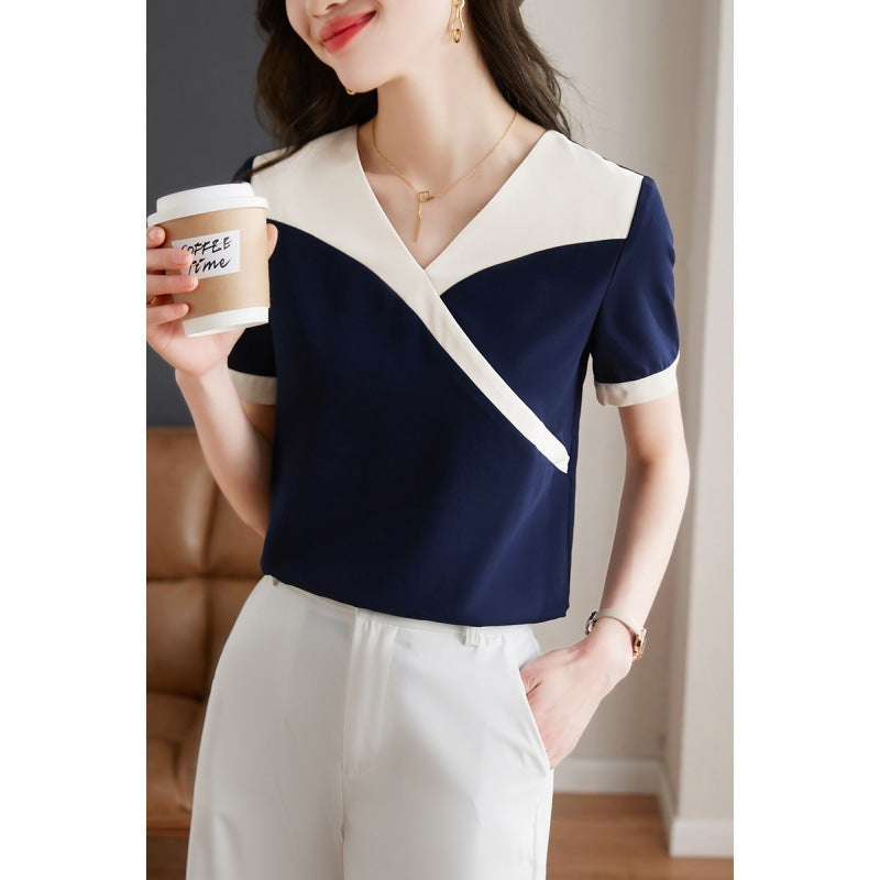 Zephyra Drape Chiffon Top