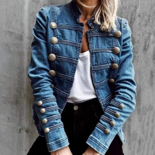 Clinché Double-Breasted Short Jacket