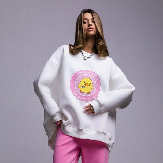 Golden Duck Charm Sweater