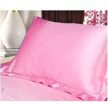 Simulation silk ice silk satin single pillowcase