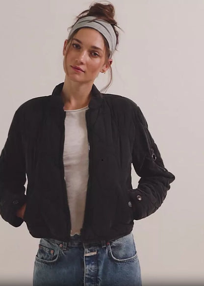The Elowen Quilted Cotton Coat