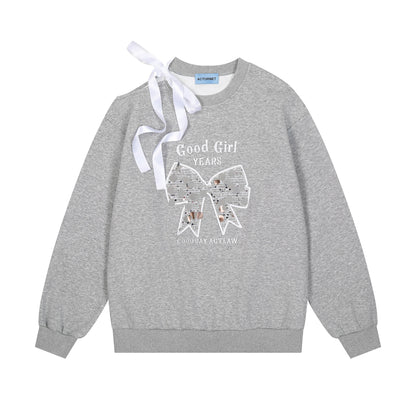 PrintEase™ Relaxed Round-Neck Sweater
