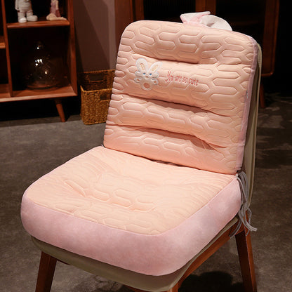Ice Silk Latex Thickened Cushion Backrest