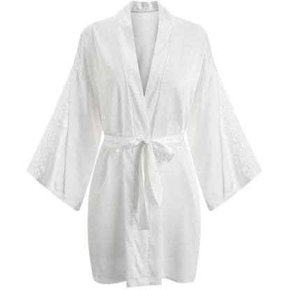 Ice silk halter suspender nightdress