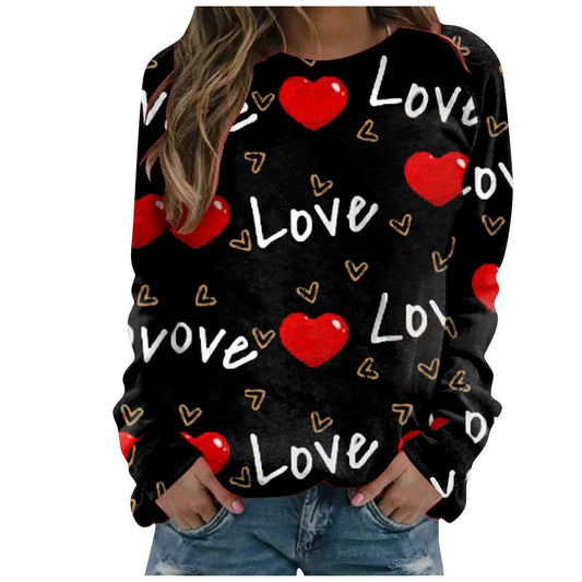 PrintEase Loose Sweatshirt