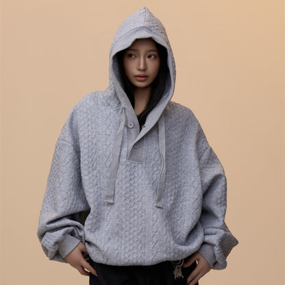 CampusEase Twist Hoodie