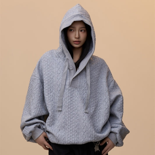 CampusEase Twist Hoodie