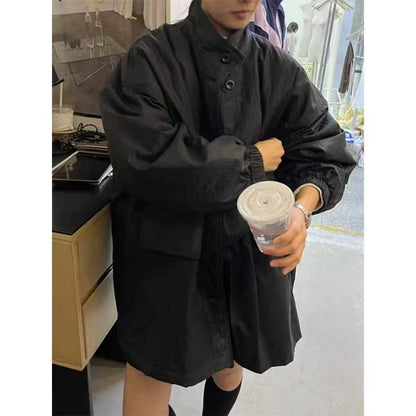 BreezeLite™ Mid-Length Cotton Coat