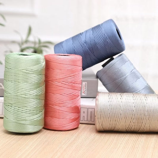 Ice Silk Flat Ribbon Handmade
