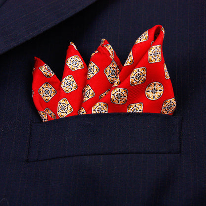 Men's Suit Wedding silk silk scarf pocket towel