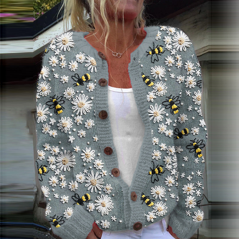 VisiWeave 3D Knit Cardigan